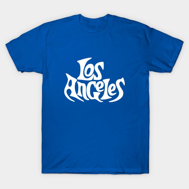 Los Angeles T-Shirt by ezioman